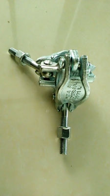 중국 두 배 비계 이음쇠는 연결기 미국 유형, 눈 놀이쇠 110mm 늑골 6mm 고도를 위조했습니다 협력 업체