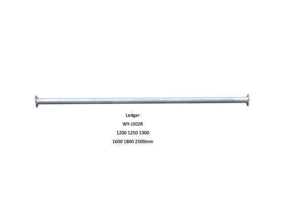 그려지고 HDG 3.2mm 간격 강철 수평한 컵 잠금 비계 원장 1m-3m 협력 업체